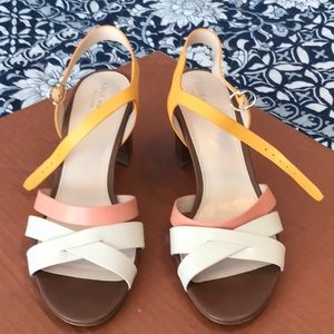 Cole Haan sandals, straps, 3”
